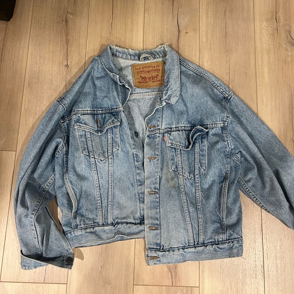Levi's Jackets & Blazers - Levi's Light Blue Denim Jacket - Women's Classic Trucker (Reposh)